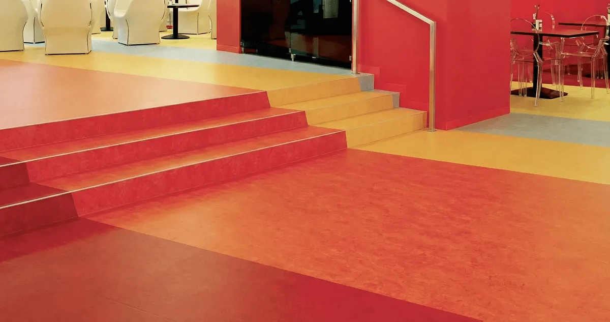 Snack bar with beautiful professionally installed linoleum flooring in Shreveport, LA